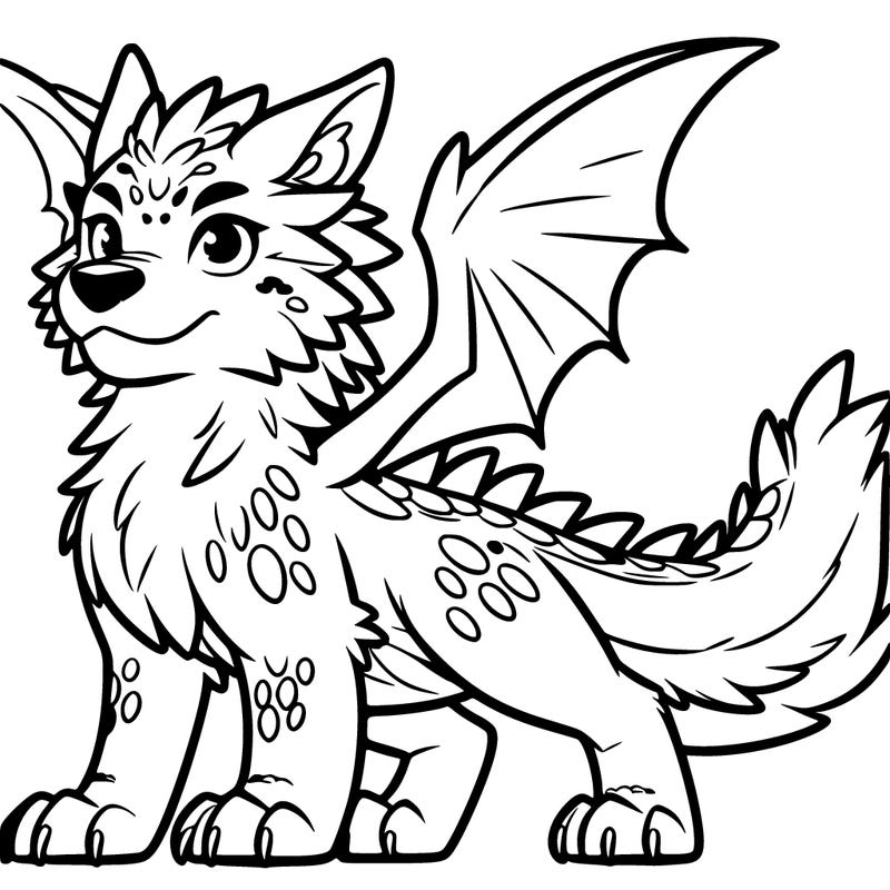 wolf dragon