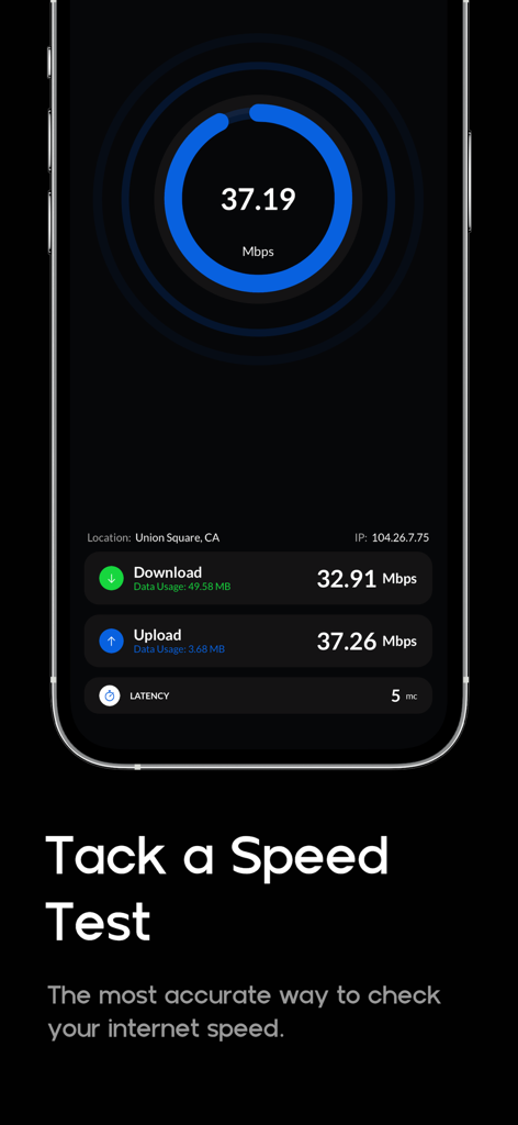 Easy Phone Cleaner Master - Interface of the Easy Phone Cleaner Master app showing an internet speed test with download and upload metrics