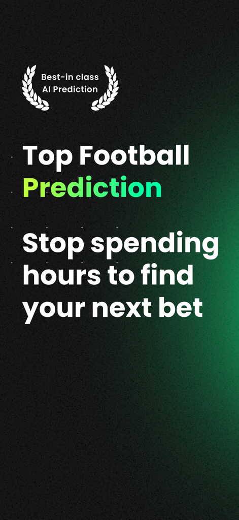 Écran promotionnel de Jarvis Bet présentant les meilleures prédictions de football et des messages sur la technologie IA