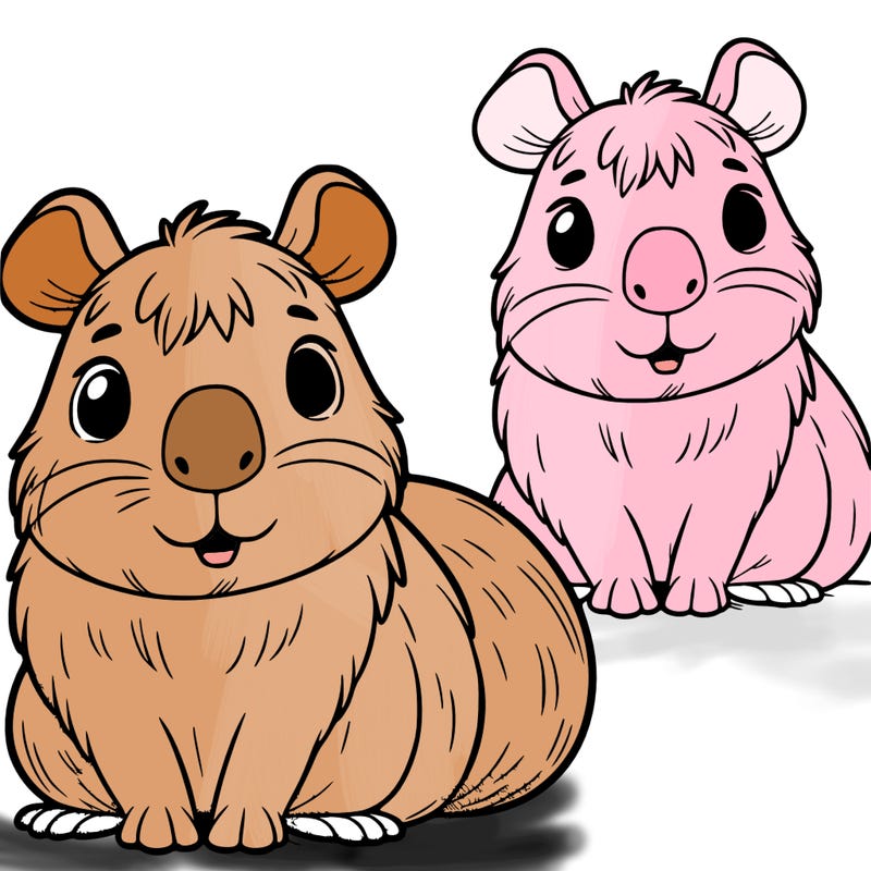 cute capybara