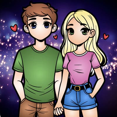 boyfriend and girlfriend