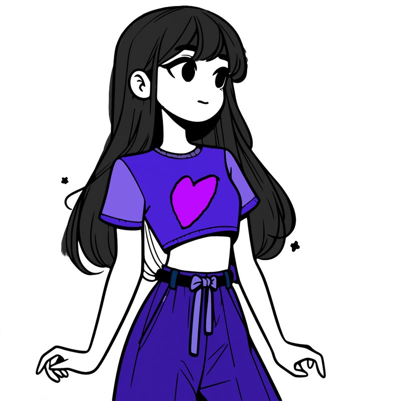 girl in a cute crop top