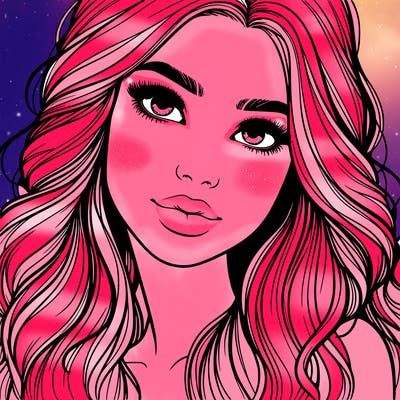 beautiful realistic girl