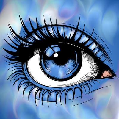 realistic eye