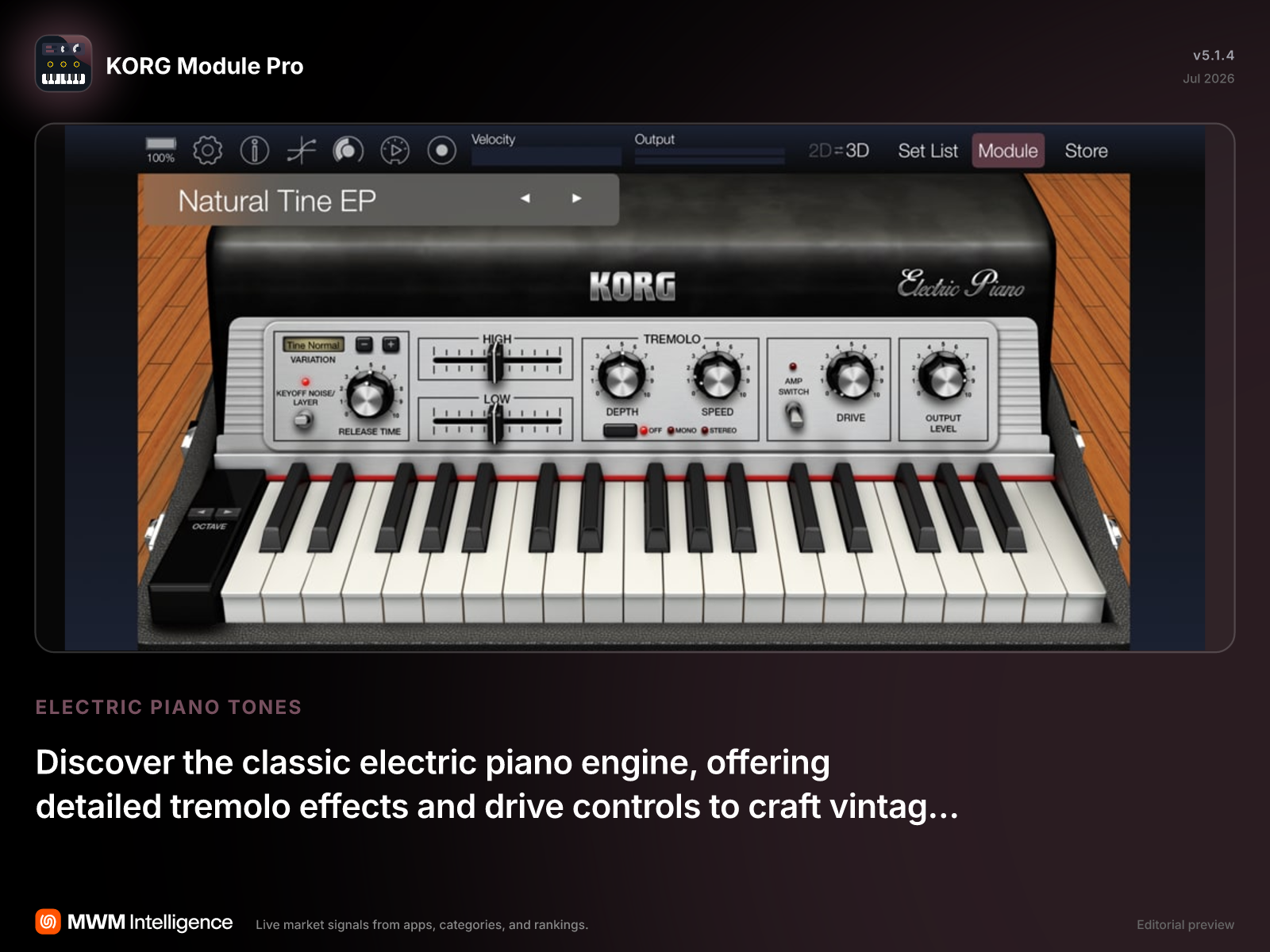 KORG Module Pro - Music App | MWM