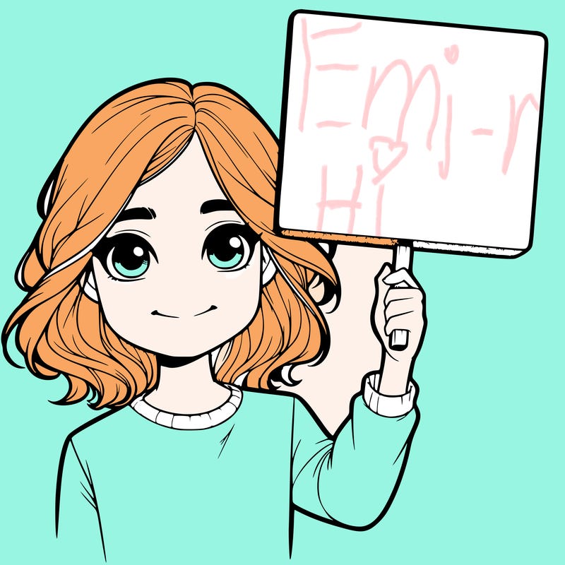 realistic girl holding up a sign