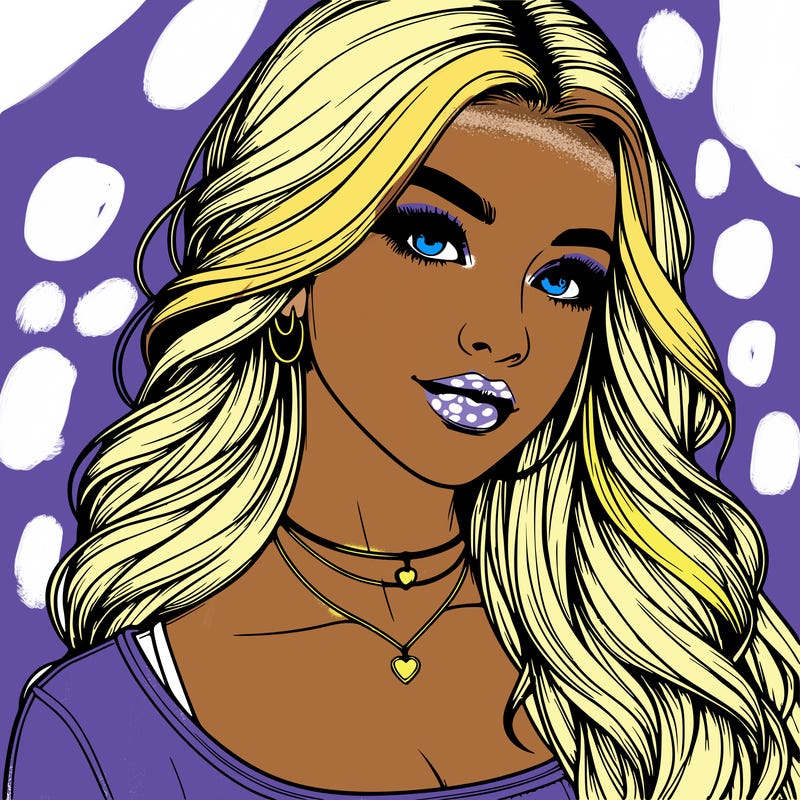 detailed realistic girl