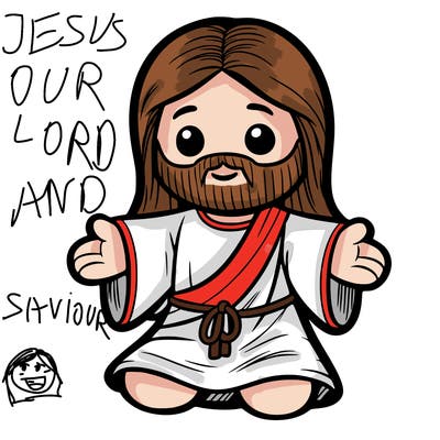 jesus plush