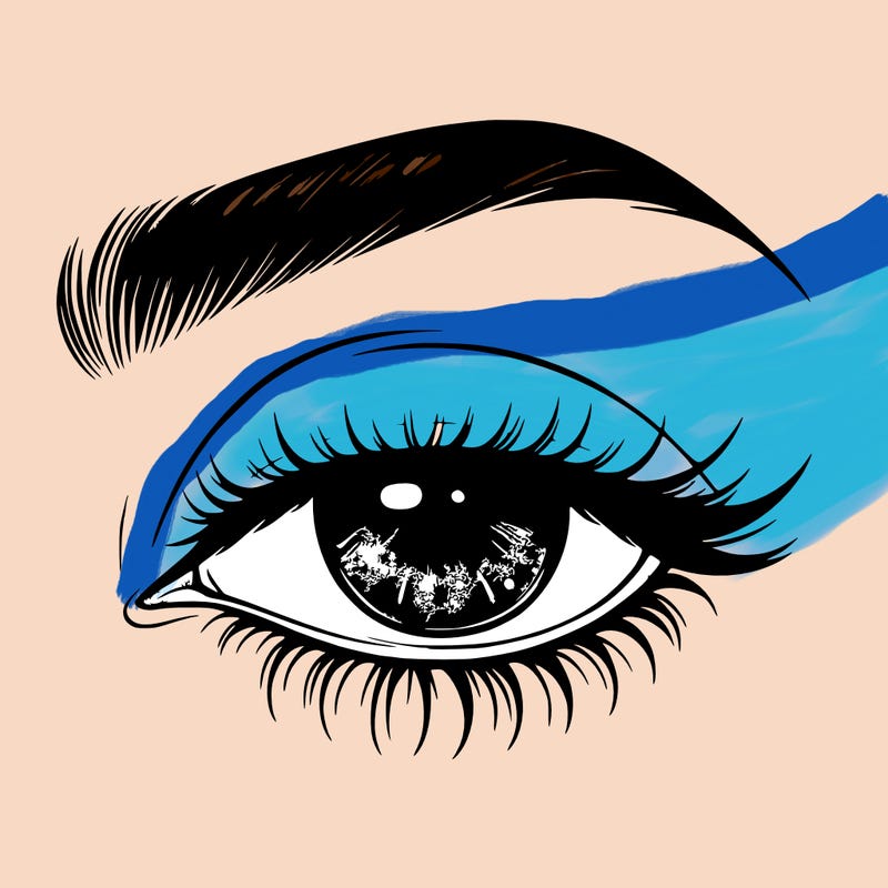 eye closed realistic