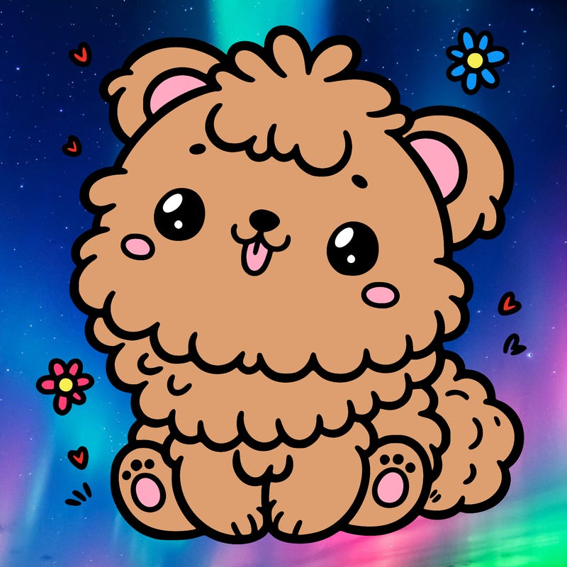 cute fluffy bear