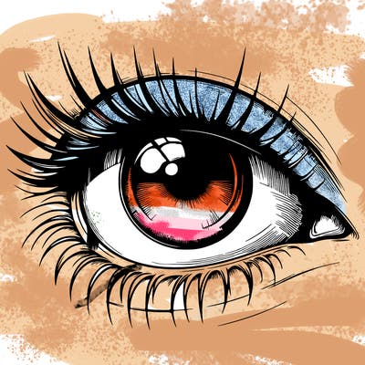 realistic eye