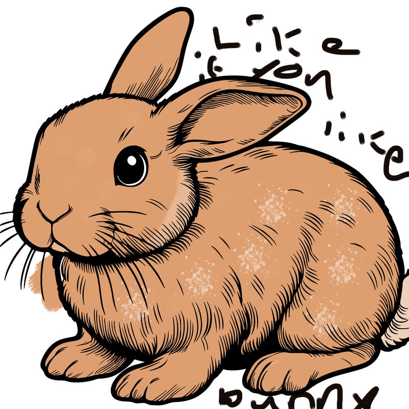 realistic bunny