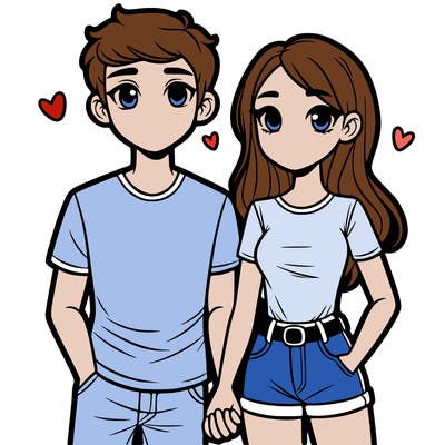 boyfriend and girlfriend