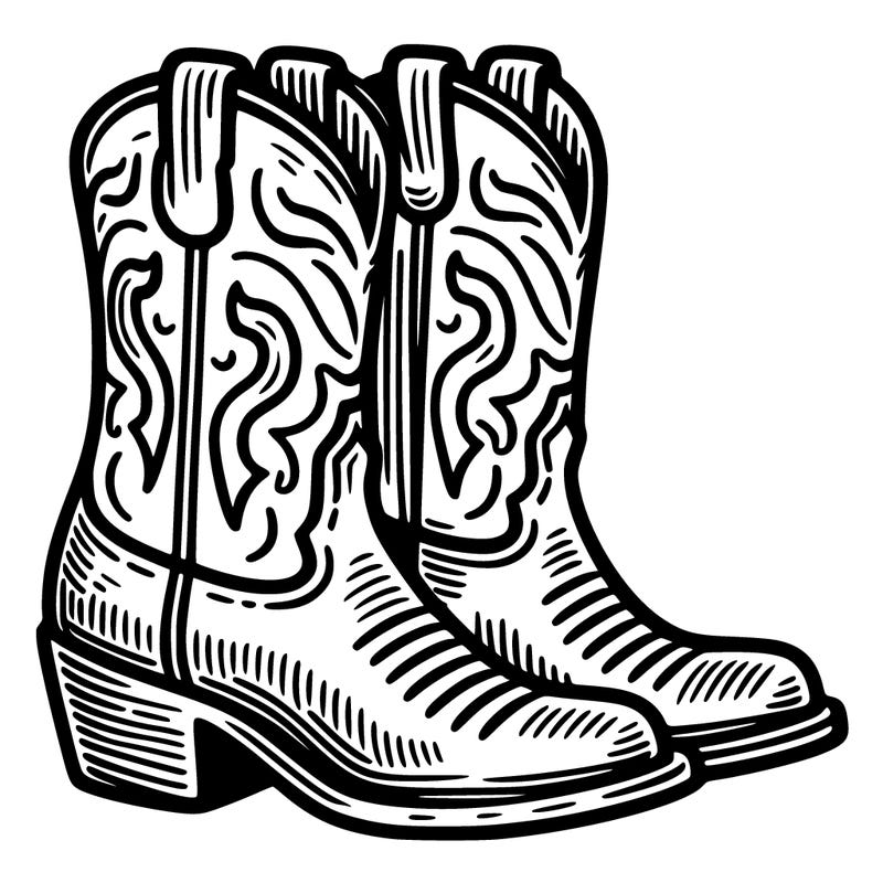 cow boy boots