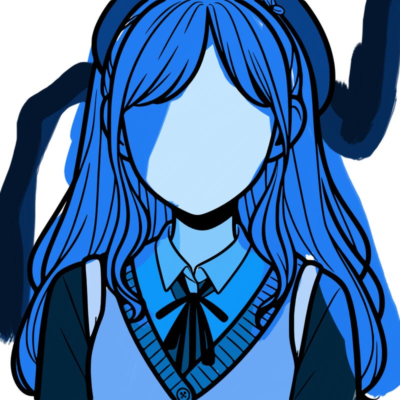 faceless preppy girl