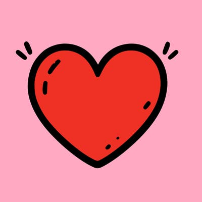 simple easy heart shape