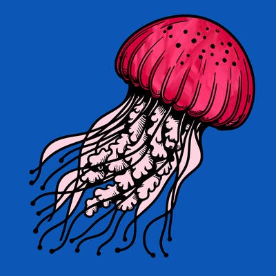 realistic jellyfish