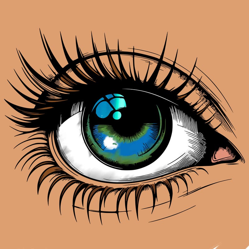 realistic eye