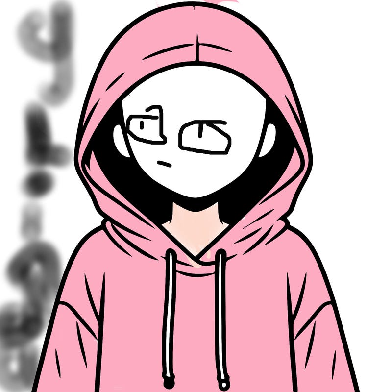 faceless girl in hoodie