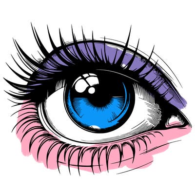 realistic eye