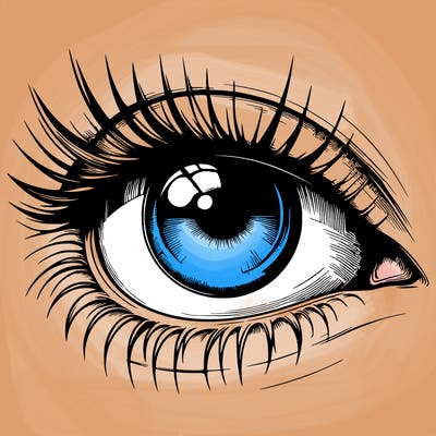 realistic eye