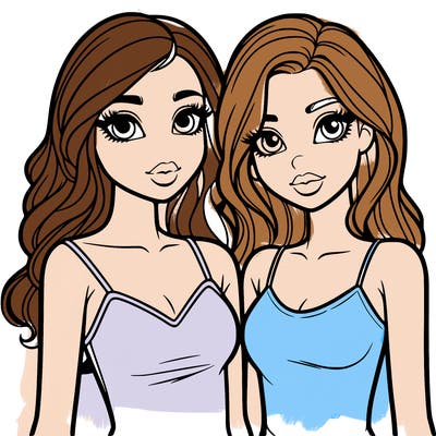 𝓽𝔀𝓸 𝓻𝓮𝓪𝓵𝓲𝓼𝓽𝓲𝓬 𝓰𝓲𝓻𝓵𝓼