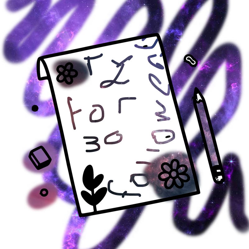 plain piece of paper