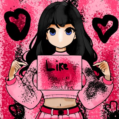 girl holding a blank sign in a long sleeve crop top