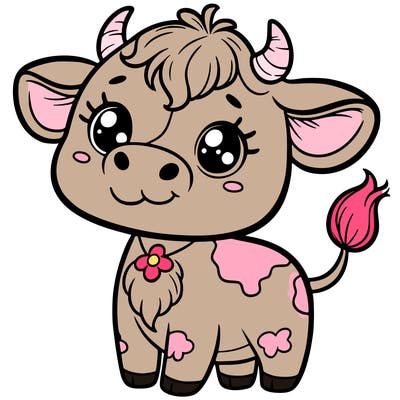 cute cow