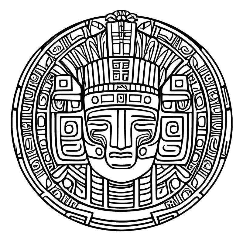 geometric mayan