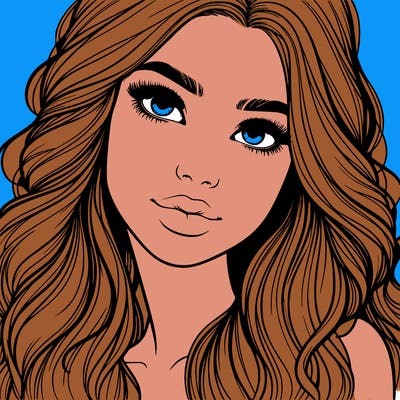 beautiful realistic girl