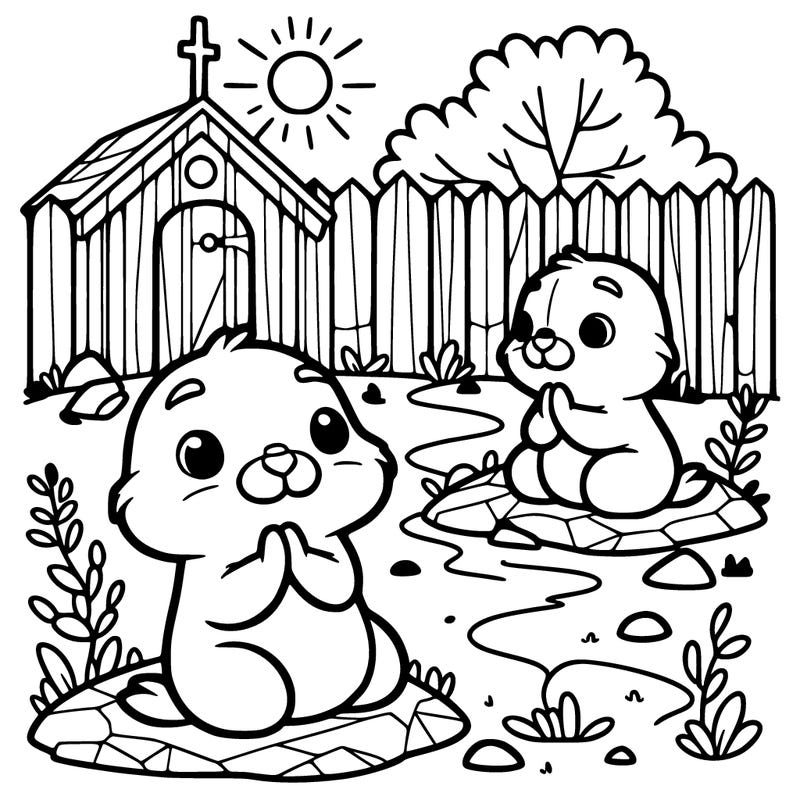 cute prarie dogs finding spirituality