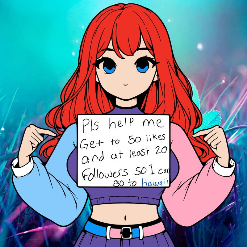 girl holding a blank sign in a long sleeve crop top