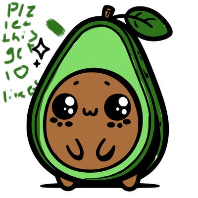 cute avocado