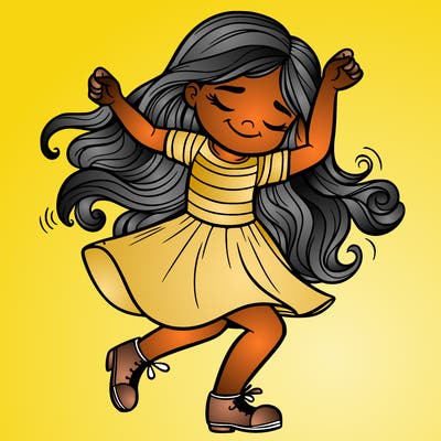 girl dancing