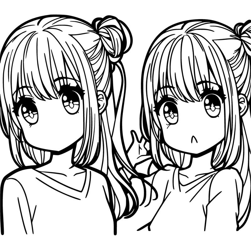 manga character girl