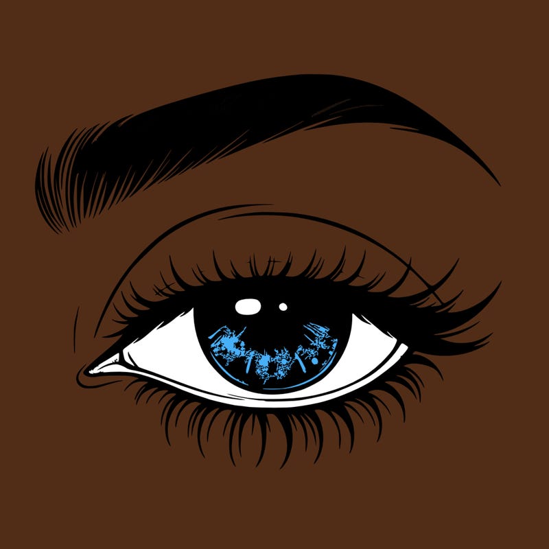 eye closed realistic