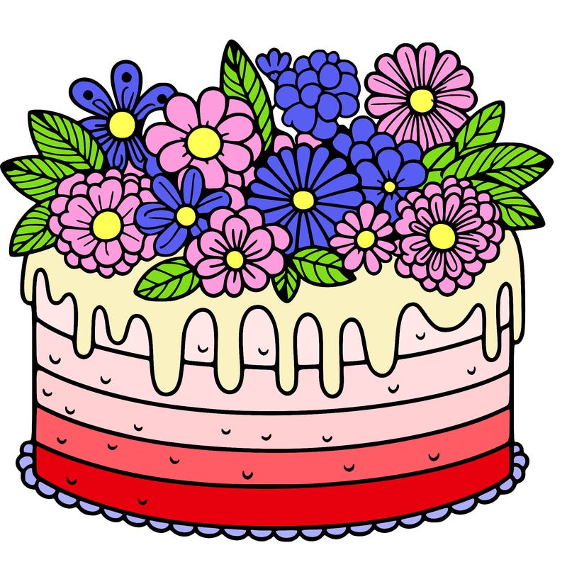 cake flowers