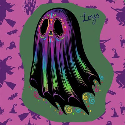 realistic creepy ghost