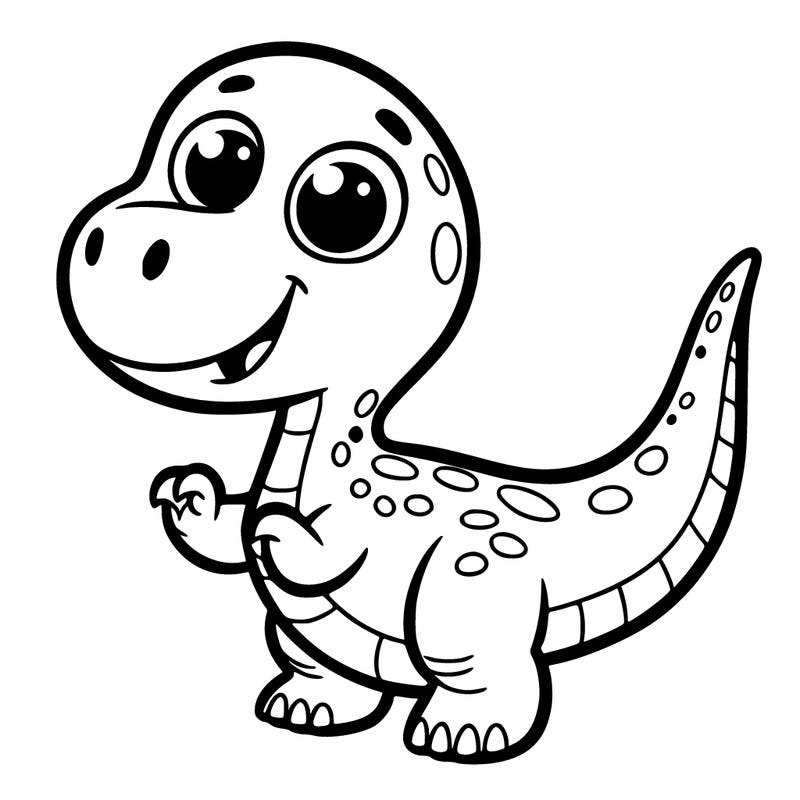 simple dinosaur