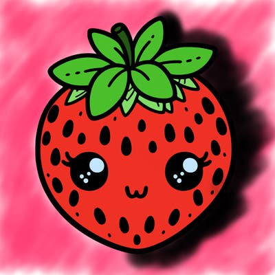 cute strawberry