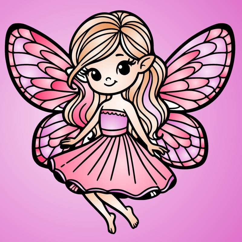 fairy with wings