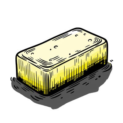 a stick of butter