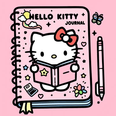 hello kitty journal