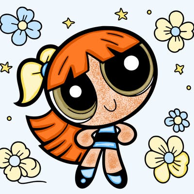 a powerpuff girl