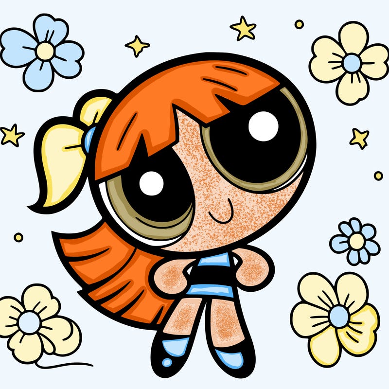 a powerpuff girl