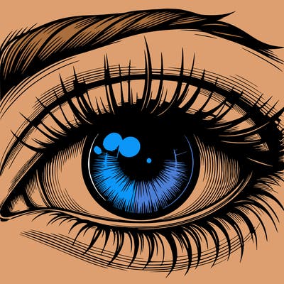 realistic eye