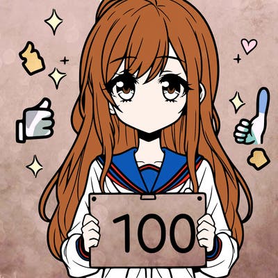 can we get 100 likes anime girl