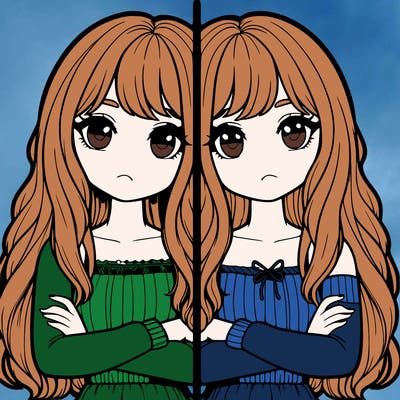 realistic girls split