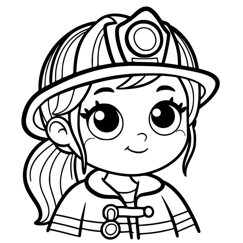 girl firefighter
